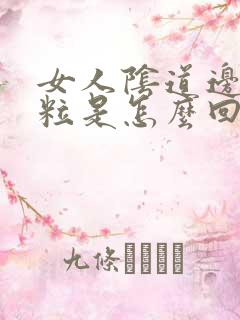 女人阴道边有颗粒是怎么回事