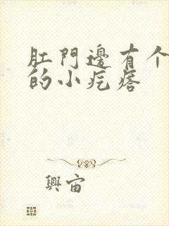 肛门边有个白色的小疙瘩