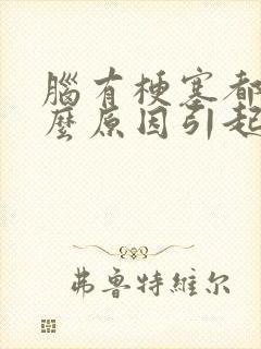 脑有梗塞都是什么原因引起的