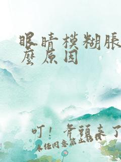 眼睛模糊胀痛什么原因