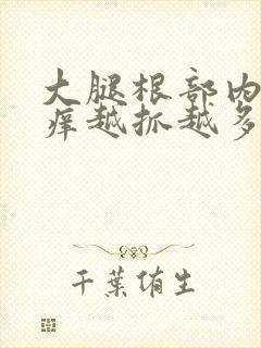 大腿根部内侧痒痒越抓越多