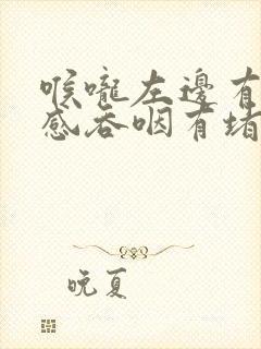 喉咙左边有异物感吞咽有堵塞感