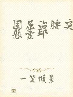 固原治腰突腿麻悬壶邱