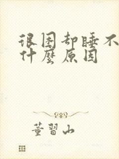 很困却睡不着是什么原因