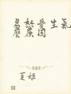 易怒爱生气是什么原因