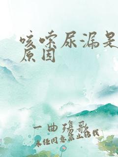 咳嗦尿漏是什么原因