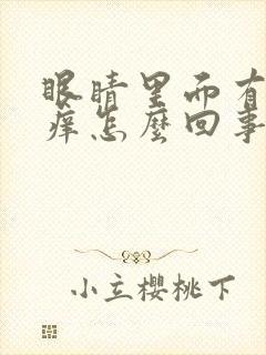 眼睛里面有血丝痒怎么回事