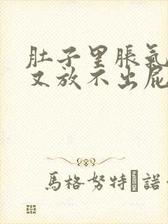 肚子里胀气痛,又放不出屁怎么办