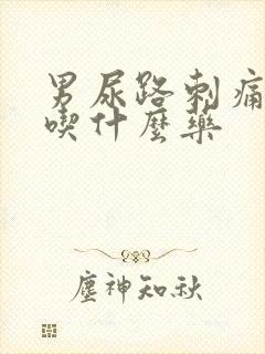 男尿路刺痛流脓吃什么药