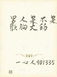 男人是不是都喜欢胸大的