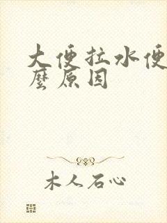 大便拉水便是什么原因