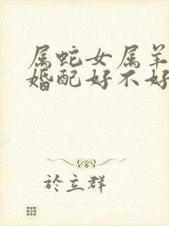 属蛇女属羊男的婚配好不好
