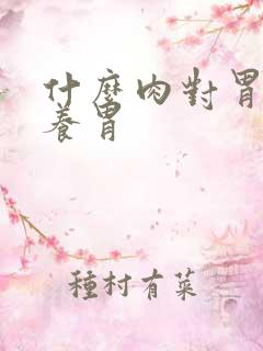 什么肉对胃好更养胃