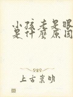 小孩老是眼睛眨是什么原因