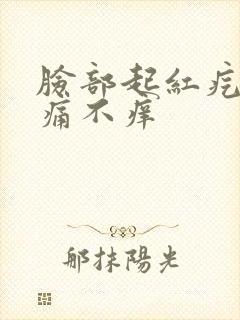 脸部起红疙瘩不痛不痒