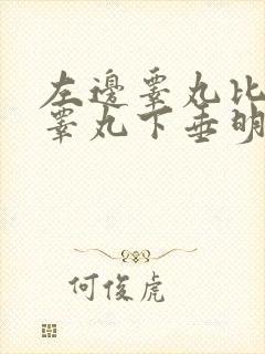 左边睾丸比右边睾丸下垂明显