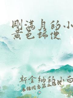 刚满月的小猫拉黄色稀便