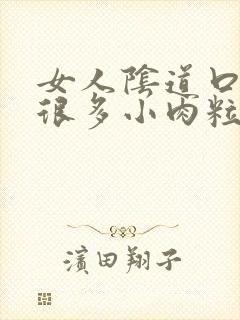 女人阴道口长了很多小肉粒