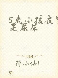 5岁小孩夜里总是尿床