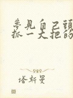 梦见自己头发一抓一大把的掉