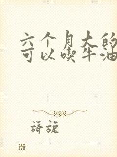 六个月大的婴儿可以吃牛油果吗?