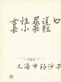 女性尿道口发痒长小米粒