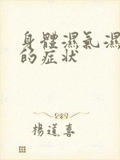 身体湿气湿热重的症状