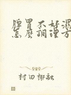 脾胃不好湿气重怎么调理方法