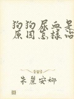 狗狗尿血是什么原因怎样治疗