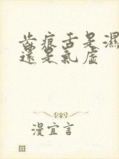 齿痕舌是湿气重还是气虚