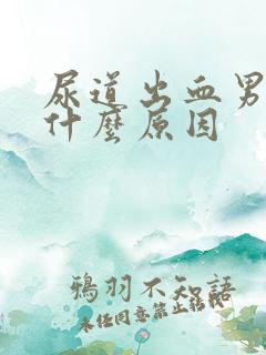 尿道出血男人是什么原因