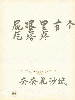 屁眼里有个硬的疙瘩疼