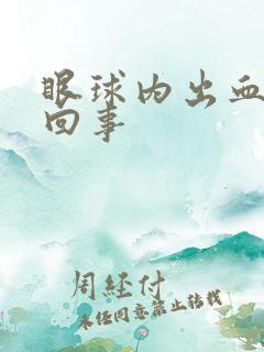 眼球内出血怎么回事