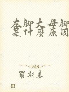 左脚大母脚趾疼是什么原因