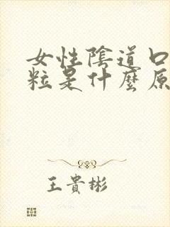 女性阴道口有肉粒是什么原因