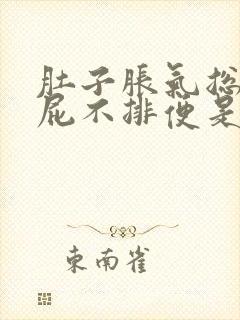 肚子胀气总是放屁不排便是怎么回事