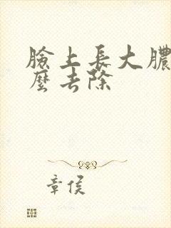 脸上长大脓痘怎么去除