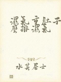 湿气重肚子大怎么排湿气