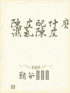 陈皮配什么喝去湿气陈皮