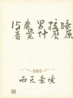 15岁男孩睡不着觉什么原因