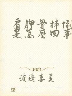 肩胛骨摔倒后疼是怎么回事