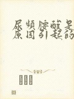 尿频腰酸是什么原因引起的