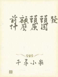 前额头头发白了什么原因