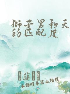 狮子男和天蝎女的匹配度