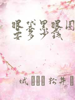 眼袋黑眼圈手术要多少钱