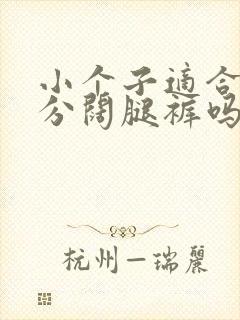 小个子适合穿七分阔腿裤吗