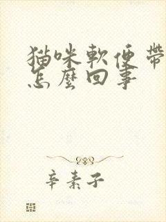 猫咪软便带血是怎么回事