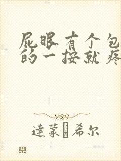 屁眼有个包硬硬的一按就疼怎么办