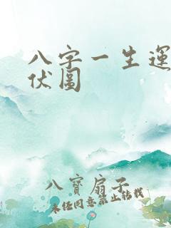 八字一生运势起伏图