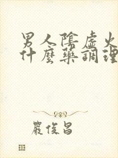 男人阴虚火旺吃什么药调理